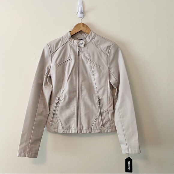 Guess Faux Leather Jacket - Picture 5 of 11